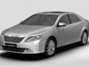 toyota camry asian 2012 Modèle 3D