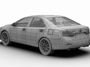 toyota camry asian 2012 Model 3D