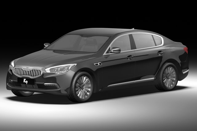 kia k9 2012 Modelo 3D .c4d .max .obj .3ds .fbx .stl .blend 