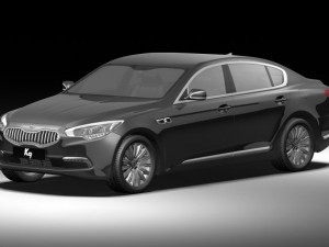 kia k9 2012 Modèle 3D