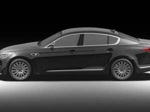 kia k9 2012 Modelo 3D