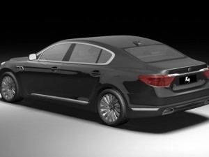 kia k9 2012 Modelo 3D