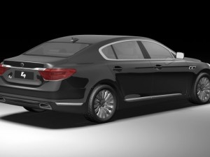kia k9 2012 Modelo 3D