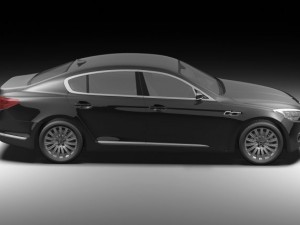 kia k9 2012 Modelo 3D