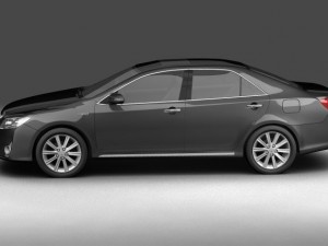 toyota camry hybrid asian 2012 3D Модель