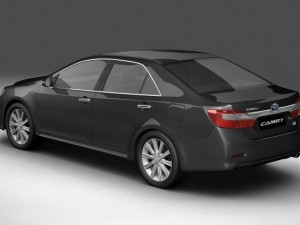 toyota camry hybrid asian 2012 3D Модель