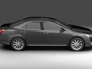 toyota camry hybrid asian 2012 3D Модель