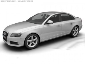 2008 audi a4 3D Model