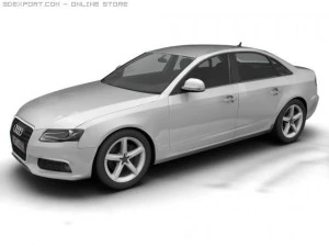 2008 audi a4 3D Model