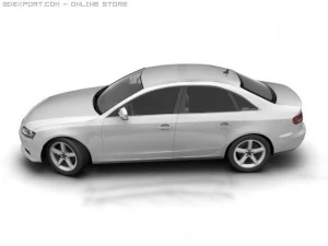 2008 audi a4 3D Model