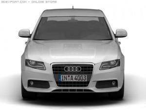 2008 audi a4 3D Model