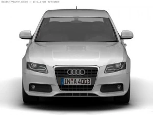2008 audi a4 3D Model