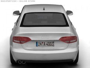 2008 audi a4 3D Model