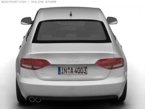 2008 audi a4 3D Model