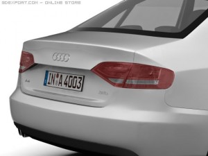 2008 audi a4 3D Model