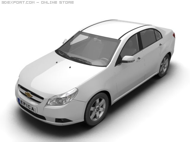 2007 chevrolet epica Modello 3D .c4d .max .obj .3ds .fbx .stl .blend 