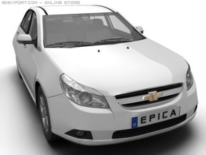2007 chevrolet epica Modello 3D