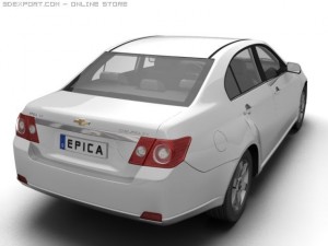 2007 chevrolet epica Modello 3D