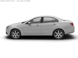 2007 chevrolet epica Modello 3D