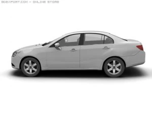 2007 chevrolet epica 3D Model