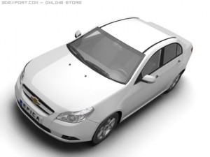 2007 chevrolet epica Modello 3D