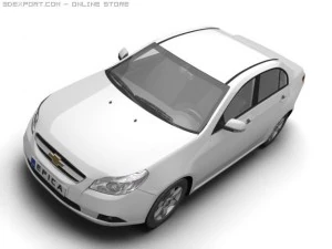 2007 chevrolet epica 3D Model