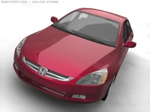 2004 honda accord 3D Model