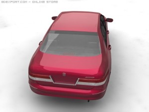 2004 honda accord 3D Модель