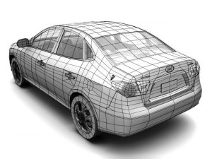 2007 hyundai elantra avante Modelo 3D