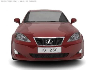 2006 lexus is250 3D Model