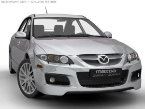 2006 mazda 6 mps 3D Model