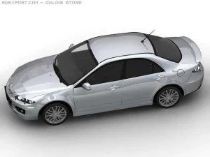 2006 mazda 6 mps 3D Model