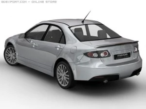 2006 mazda 6 mps 3D Model