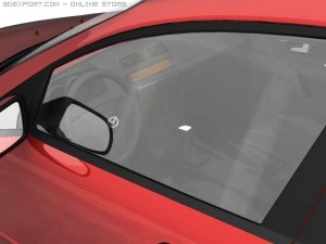 2005 mazda 3 axela sedan 3D 模型