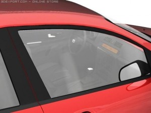 2005 mazda 3 axela sedan 3D 模型