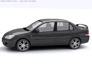 2004 mitsubishi lancer 3D Model