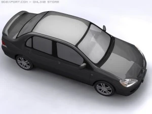 2004 mitsubishi lancer 3D Model