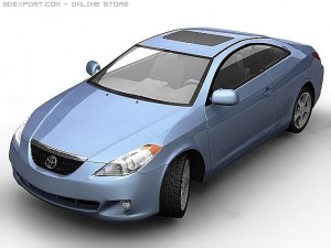2006 toyota camry solara 3D मॉडल