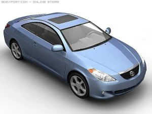 2006 toyota camry solara 3D Model