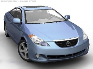 2006 toyota camry solara 3D मॉडल