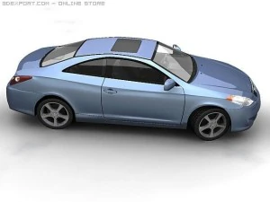 2006 toyota camry solara 3D Model