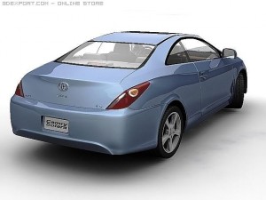 2006 toyota camry solara 3D मॉडल