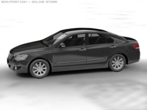 2007 toyota camry asian 3D Model