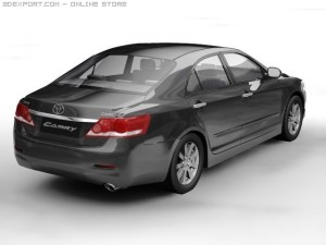 2007 toyota camry asian 3D Model