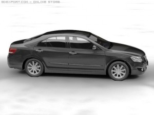 2007 toyota camry asian 3D Model