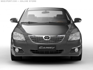 2007 toyota camry asian 3D Model