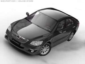 2007 toyota camry asian 3D Model