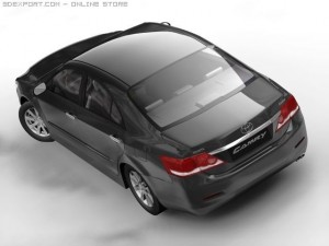 2007 toyota camry asian 3D Model