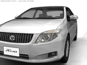 2007 toyota corolla axio 3D Model