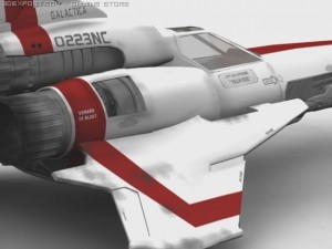 bs galactica viper mk ii 3D Model